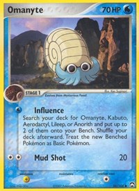 Omanyte 56/108 · Reverse Holo