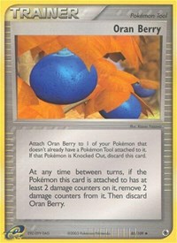 Oran Berry 85/109 EX Ruby and Sapphire Reverse Holo Pokémon card