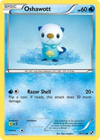 Oshawott 28/114 · Reverse Holo