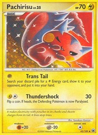Pachirisu 43/100 · Reverse Holo
