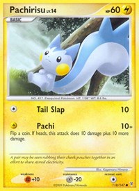 Pachirisu 118 · Reverse Holo