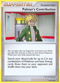 Palmer's Contribution 139 Supreme Victors Reverse Holo Pokémon card