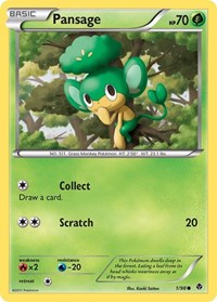 Pansage 1/98 · Reverse Holo