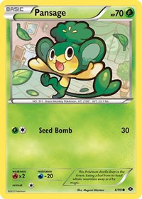 Pansage 6/99 · Reverse Holo