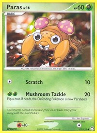 Paras 92/123 · Reverse Holo
