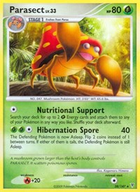 Parasect 38 · Reverse Holo