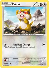 Patrat 110/135 · Reverse Holo