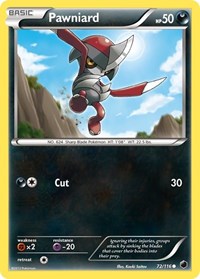Pawniard 72/116 · Reverse Holo