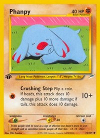 Phanpy 076/105 · 1st Edition
