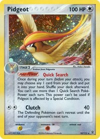 Pidgeot 10/112 · Reverse Holo