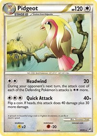 Pidgeot 30/95 · Reverse Holo