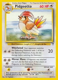 Pidgeotto 034/110 · Reverse Holo