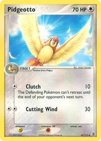 Pidgeotto 45/112 · Reverse Holo