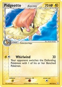 Pidgeotto (Delta Species) 49/110 · Reverse Holo