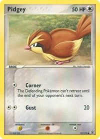Pidgey 73/112 · Reverse Holo