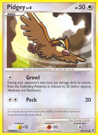 Pidgey 99/132 · Reverse Holo
