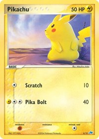 Pikachu 6/10