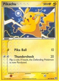 Pikachu 60/106 · Reverse Holo