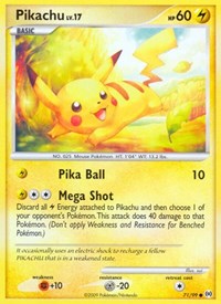 Pikachu 71/99 · Reverse Holo