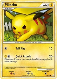 Pikachu 78/123 · Reverse Holo