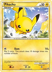 Pikachu 61/90 · Reverse Holo