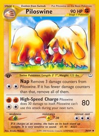 Piloswine 36/64 · 1st Edition