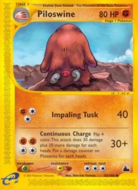 Piloswine 043/144 · Reverse Holo