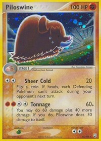Piloswine 13/109 · Reverse Holo