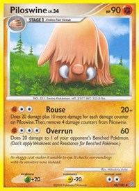 Piloswine 46/100 · Reverse Holo