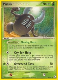 Pinsir 24/92 · Reverse Holo