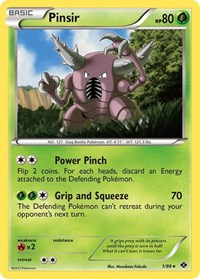 Pinsir 1/99 · Reverse Holo