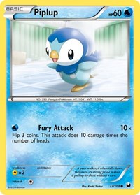 Piplup 27/108 · Reverse Holo