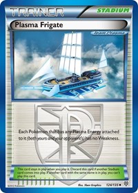 Plasma Frigate (Team Plasma) 124/135 Plasma Storm Reverse Holo Pokémon card