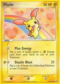 Plusle 69/101 · Reverse Holo