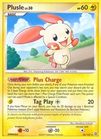Plusle 36/132 · Reverse Holo
