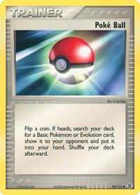 Poke Ball 95/112 EX FireRed & LeafGreen Reverse Holo Pokémon card