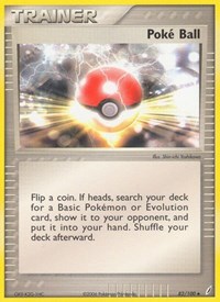 Poke Ball 82/100 EX Crystal Guardians Reverse Holo Pokémon card
