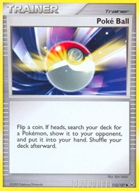 Poke Ball 113/127 Platinum Reverse Holo Pokémon card
