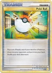 Poke Ball (Raichu) 25/30 HGSS Trainer Kit: Gyarados & Raichu Pokémon card