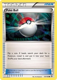 Poke Ball 131/149 Boundaries Crossed Reverse Holo Pokémon card