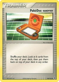 PokeDex (HANDY909) 96/112 EX FireRed & LeafGreen Reverse Holo Pokémon card
