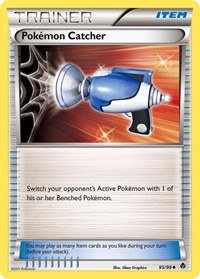 Pokemon Catcher 95/98 Emerging Powers Reverse Holo Pokémon card