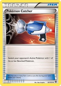 Pokemon Catcher 83/101 Plasma Blast Reverse Holo Pokémon card