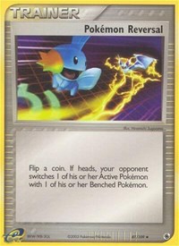 Pokemon Reversal 87/109 EX Ruby and Sapphire Reverse Holo Pokémon card