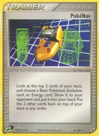 Pokenav 88/109 EX Ruby and Sapphire Reverse Holo Pokémon card