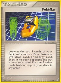 Pokenav 83/100 EX Crystal Guardians Reverse Holo Pokémon card