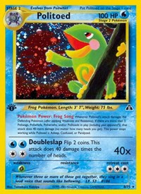 Politoed 08/75 · 1st Edition