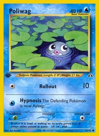 Poliwag 62/75 · 1st Edition
