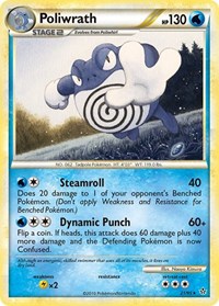 Poliwrath 21/95 · Reverse Holo