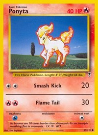 Ponyta 087/110 · Reverse Holo